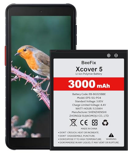 Akku für Samsung Galaxy Xcover 5, 3000mAh hohe Kapazität | hohe Kapazität, intelligenter Chip für längere Laufzeit, Sicherheit, Profi-Werkzeugset inkl.