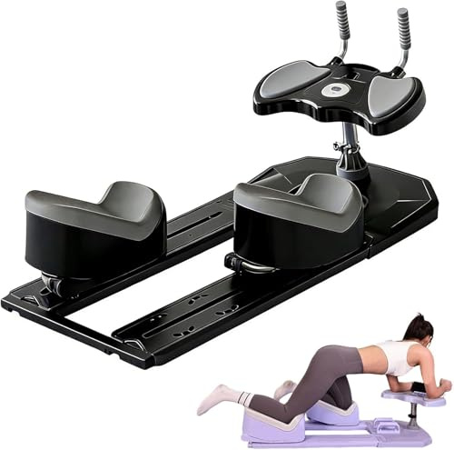 6-in-1 Wirbelsäulentrainer, Taillentrainer, digitaler Timer, Heim-Fitnessgerät für Taillentrainer, Workout, Taillenstraffung, Rücken, Beindehnung
