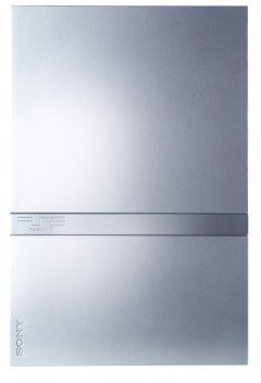 Playstation 2 - PS2 Konsole Slim, silber