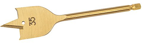 Silverline 107239 Titanium-Coated Flat Bit, 35mm