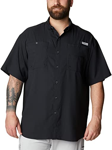 Columbia Chemise Tamiami II SS, hauts tissés, technologie Omni-Wick, séchage rapide, conception respirante, porte-équipement - Hommes