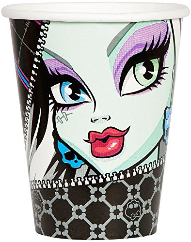 Monster High Birthday Party Cups, Pack of 8
