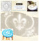 Americana Decor - Stencil-Fleur De Lis Tile
