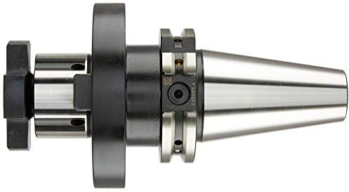 Haimer 50.351.22. KKB Adapter für Zahn fräserausätze, 22 mm Durchmesser, lang, Version SK 50 mit Kühlmittel Bohrungen bei Face