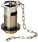 Bristan W BASIN02 C Basin Waste With Plug Slotted - Chrome