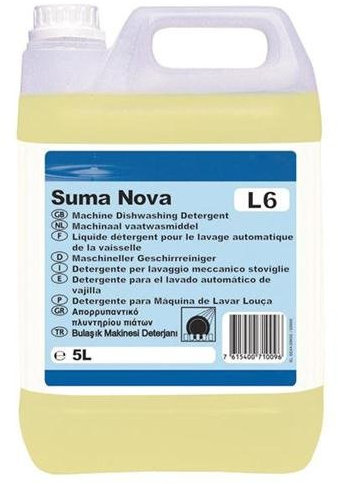 SUMA L6 Nova Dish Washer Detergent 5 litres Ref 4027310 Pack 2 123839
