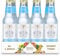 DOUBLE DUTCH Premium Skinny Tonic Water (24 x 200ml Bottles) - Low Calorie, Diet Tonic Water for Gin, Tequila, Vodka, Rum, Cocktails | Vegan Friendly Soft Drink Perfect Mixer