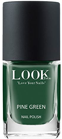 Look To Go • veganer Nagellack • PINE GREEN • 21-free & PETA approved • Made in Germany • 12ml