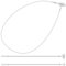 5.000 Sicherheitsfäden LOOP PINS transparent - Länge wählbar 75mm / 125mm / 175mm / 225mm (225mm (9))