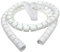 Bambelaa! Kabelschlauch 1,5m 3,0m Kabelkanal kürzbar Kunststoff flexible Kabelorganisation 20mm 30mm Durchmesser (Weiß, 3,0m x 20mm)