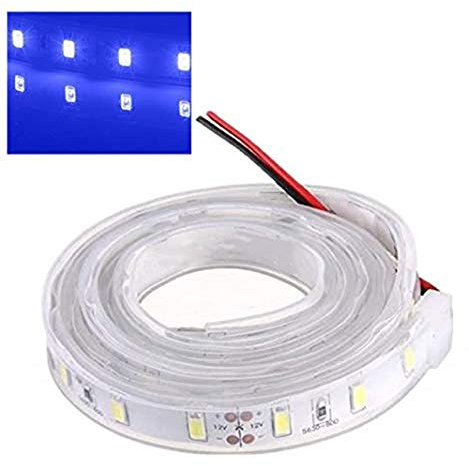 MASUNN 1 M 5630 SMD LED Silicone Strip Light Lumière Bleue Étanche 12V