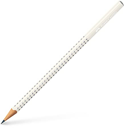 Faber-Castell 118236 - Bleistift Sparkle, coconut milk, 1 Stück