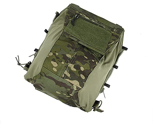 TMC 3189 Taktische Weste Tasche Rückenteil Form Weste Reißverschluss Tasche für 16-19AVS JPC2.0 CPC