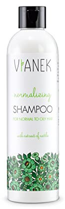VIANEK normalisierendes Shampoo. Haarschampoo für haarpflege. Vegan Naturkosmetik für Frauen und Männer. Größe 300 ml