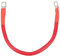 Cavo di Terra Cavo della Batteria, Cavo di Terra 11,8 Pollici 4AWG 25mm2 Cavo di Terra Flessibile 150A Universale per Inverter Batteria Rosso
