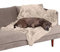 Furhaven Large Waterproof Calming Plush Long Faux Fur & Velvet Dog Blanket, Washable - Taupe, Large