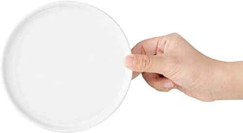 Olympia Whiteware Flache runde Teller, 150 mm, 6 Stück