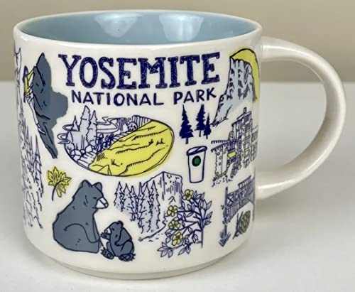 Starbucks Been There Series Yosemite National Park Ceramic Mug, 14 Oz