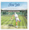 Hunts England - Glückwunschkarte zum neuen Job für Ihn – Milo's Gallery – Tennis-Glückwunschkarte – für Tennisliebhaber – für Männer, Freunde, Kollegen – Glückwunsch/Well Done For New Job