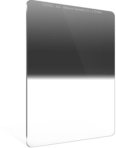 Haida Umgekehrter Verlaufsfilter 1,2 bis 0,45, 100 x 150 mm, Reverse Grade ND-Filter 4- bis 1,5-Stop