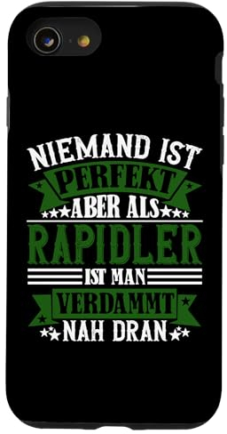 Hülle für iPhone SE (2020) / 7 / 8 Rapidler | niemand ist perfekt | Stadt Wien