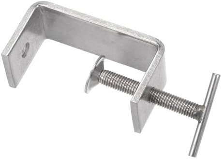 CoCud C-Clamp, 78mm Jaw Opening Width, Stainless Steel I Shaped Design Clamp - (Applications: for Woodworking Metalworking Assembly Construction)