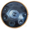 KELIODY Blau Harmonic Handpan Drum in D-Moll 9 Töne 22 Zoll Hand Pan mit Tasche, Percussion zur Klangheilung, persönliche Meditation, Yoga