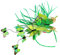 Yardenfun Schmetterlings Stirnband Tee Party Hut Fascinator Hüte Für Frauen Schmetterlinge Stirnband Abschlussball Haar Accessoires Tee Party Stirnband Fascinator Stirnband Tee Party