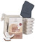 Duschbrocken 2in1 Festes Shampoo & Duschgel All in One Set - 5x Carlos Cocos, FAIRpackung & Sisalsäckchen - Natürlich, Vegan & Plastikfrei