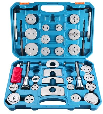 FreeTec 35 tlg Bremskolbenrücksteller Bremskolben Rücksteller Rückstellwerkzeug Kolben Zurückstellen