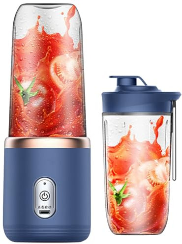 WMFASBAG Mini licuadora de jugo taza USB recargable 40 W batidos de frutas exprimidor mezclador automático pequeño exprimidor eléctrico inalámbrico licuadora de batidos