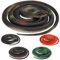 DOITEM 5 Pieces Rubber Snakes 120cm Fake Snake 75cm Plastic Snakes Realistic Snakes Multicolor Fake Snake for Garden Props to Keep Birds Away, Pranks