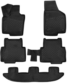 ELEMENT 3D Fußmatten für SEAT Alhambra (2017-2020), MPV, Mk2 (7N), (Europa), 5-teiliges Set