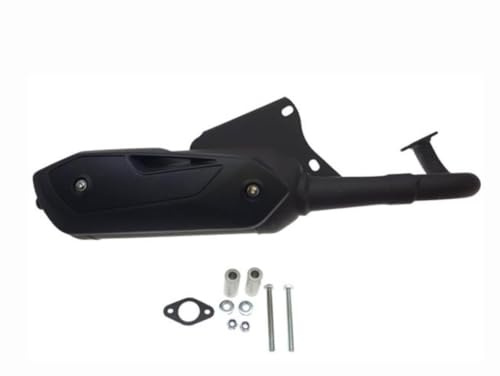 Auspuff Silent-Pro Black passend für Piaggio Sfera/Typhoon 80