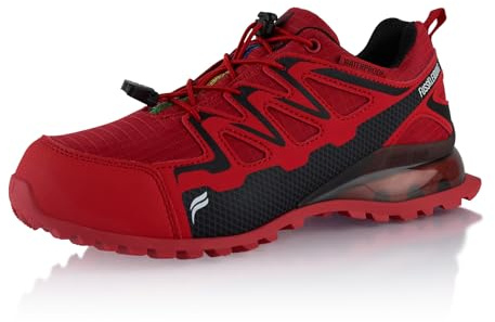 Fusskleidung® Damen Herren Wanderschuhe wasserdichte Trail Trekkingschuhe