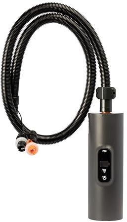 Vango AirBeam Tempest Rechargeable Tent Pump with Powerful 2 Stage Motor, LED Screen, 130cm Hose, Auto-Cut Off - Air Pump For Tents, Awnings & Inflatables (Tornado (Without Built-In Powerbank))