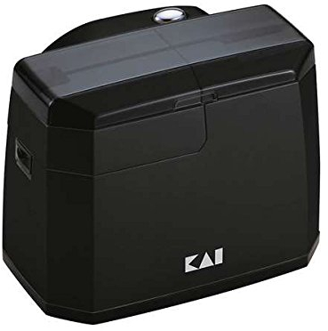 KAI Electric Knife Sharpener 15° Angle AP-118 with Ceramic Grinding Unit, Non-Slip feet, Dimensions 13.8 x 11.1 x 10.5 cm Without polishing Unit, Extreme Sharpness Knife Sharpener