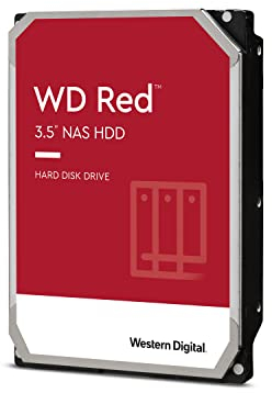 WD WDBMMA0010HNC-ERSN Hard Disk per NAS, Intellipower, SATA 6 GB/s, 64 MB Cache, 3.5 , 1 TB, Rosso