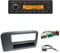 Set : Autoradio Continental TR7412UB-OR Bluetooth RDS USB MP3 (ohne CD-Laufwerk) + Radioblende Radio Blende + Fach schwarz + ISO Adapter + Antennenadapter für Volvo S80 (T/K) 05/1998-07/2006