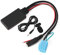 Akozon Adaptador de Cable Bluetooth AUX-IN con micrófono Manos Libres para Llamadas Apto para Smart Fortwo 8 Pin