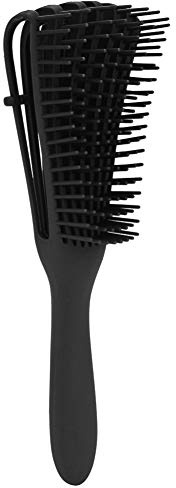Octopus Comb, Detangle Haarbürste, Entwirrungsbürste für Hair Detangler, aus Kunststoff für Hair Detangler für VerworrenesWelliges lockiges Nasses Trockenes Langes Dickes lockiges Haar (Schwarz)