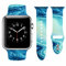 Vozehui Compatible avec Bracelet de Montre Apple 38mm 40mm 41mm pour Femme Homme, Bracelet de Remplacement en Silicone Souple Motif Marbre Bracelet Sport avec iWatch Series SE 6 5 4 3 2 1