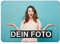 Mousepad selbst gestalten - Bedrucktes Mauspad mit eigenem Foto und Text - rutschfest, für Computer & Laptop - Kollegen, Büro, Geburtstag I Personalisierbar I Rechteck - 27cm x 19cm - Stärke 3mm