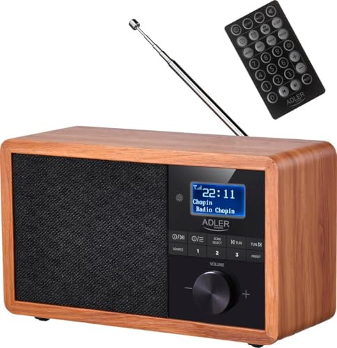 Adler AD 1184 DAB-UKW-Radio Mit Bluetooth, USB