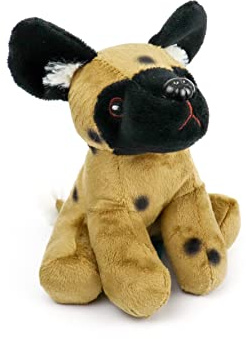 Zappi Co Kinder Kuschelweiches Plüschtier - Perfekte kuschelige Spielgefährten für Kinder Geburtstage und besondere Anlässe(12-15cm) (Wild Dog)