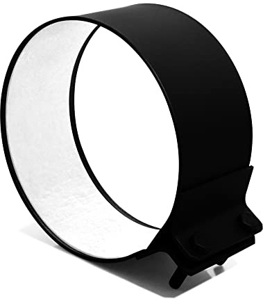 LANZZAS Ofenrohr Schelle mit Dichtung - Durchmesser Ø 160 mm - Farbe: schwarz | Rauchrohr Dichtschelle