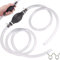Fentar Handpumpe Öl mit PVC Schlauch Handpumpe 2M Universal Hand Kraftstoff mfüllpumpe für Wasser, Benzin, Öl, Diesel (Ø14mm)