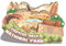 USA Capitol Reef National Park Magnet Kühlschrankmagnet Holz 3D Sehenswürdigkeiten Reise Sammlerstück Souvenirs Dekoration handgefertigt