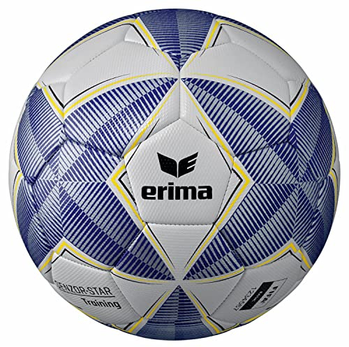 Erima Unisex Jugend SENZOR-Star Training Fußball (7192305), blau/Silber, 4
