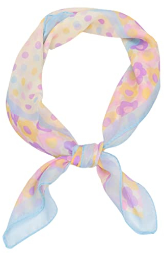 FAIRYGATE Chiffon Kopftuch Seidentuch Halstuch für Damen Große Elegante Schals Tuch für Frauen Satin Bandana Mädchen Headscarf Haarschmuck DA2724